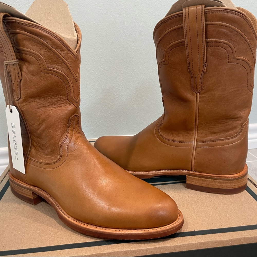 Tecovas Tan Cowboy & Western Boots